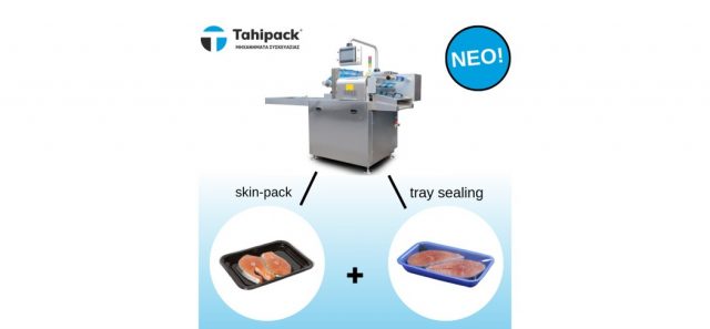 Νέο! Τray sealing & Skin packing μαζί στο ίδιο μηχάνημα!